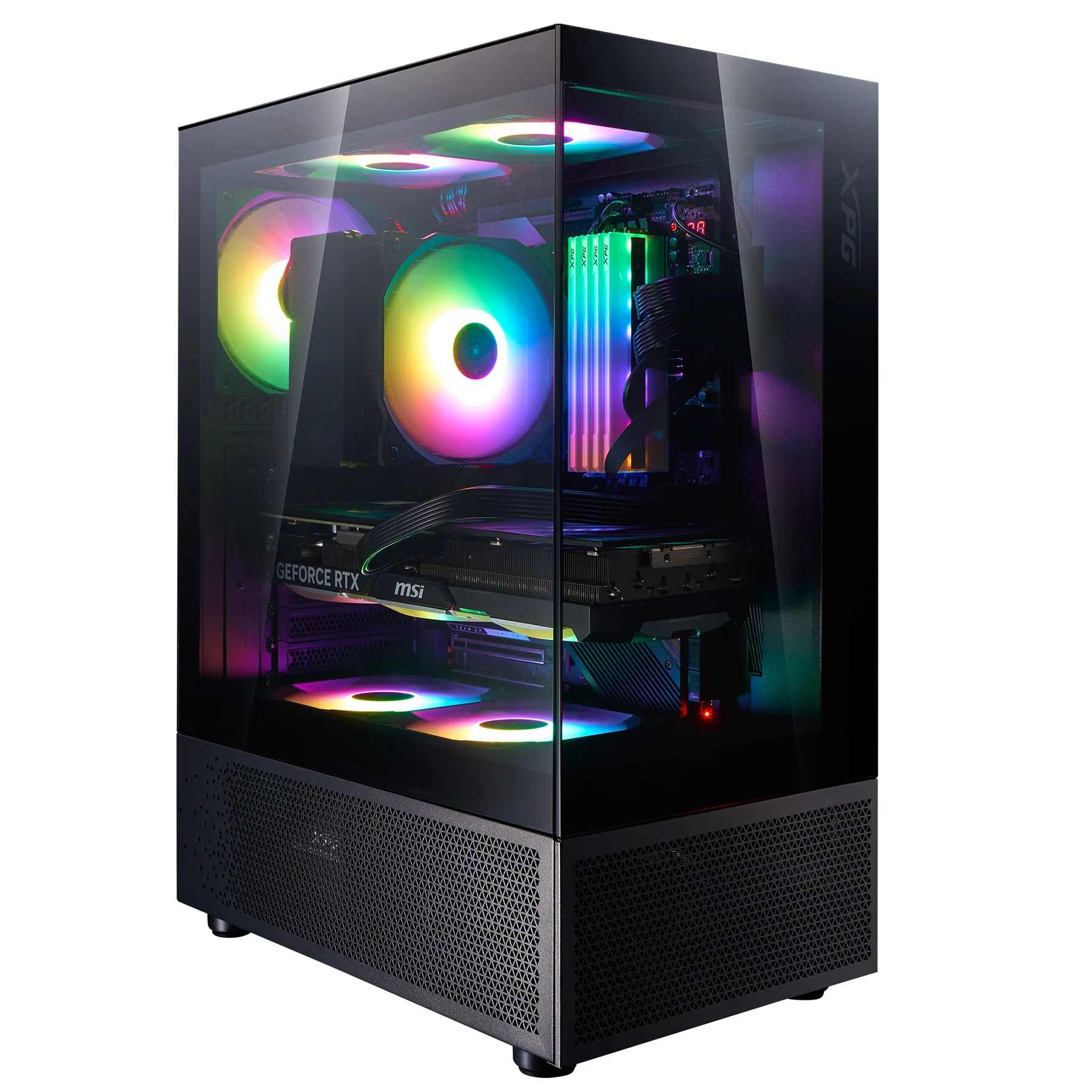 کیس کامپیوتر ای دیتا ایکس پی جی مدل INVADER X MINI