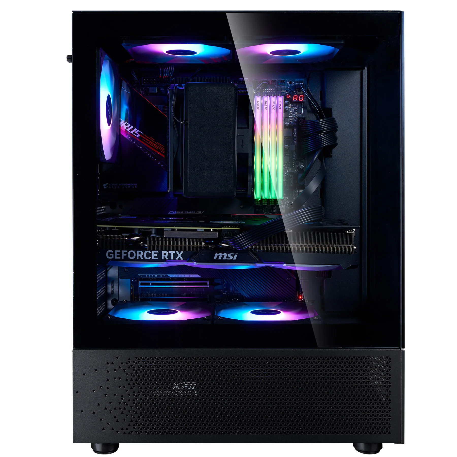 کیس کامپیوتر ای دیتا ایکس پی جی مدل INVADER X MINI
