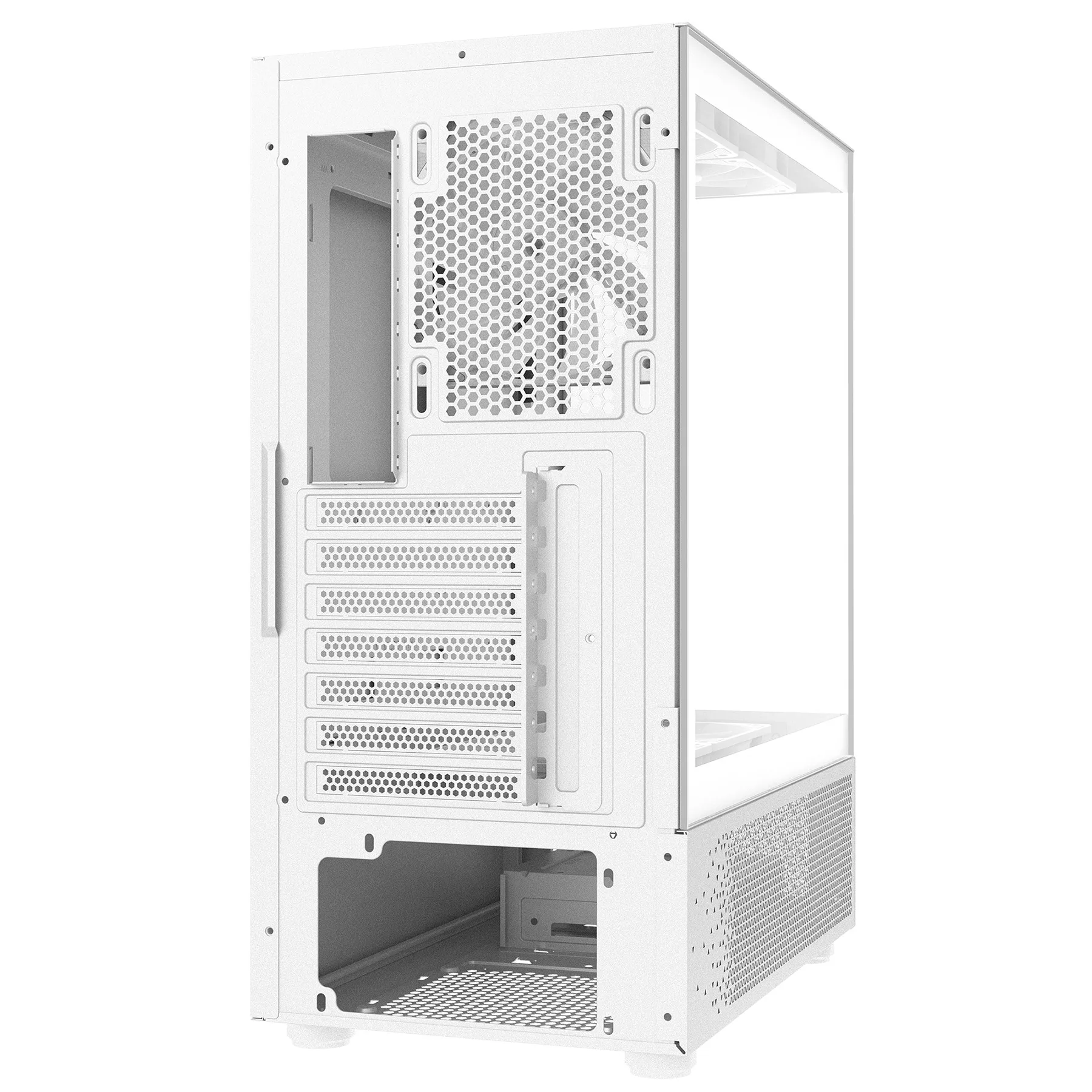 کیس کامپیوتر ای دیتا ایکس پی جی مدل INVADER X MINI WHITE