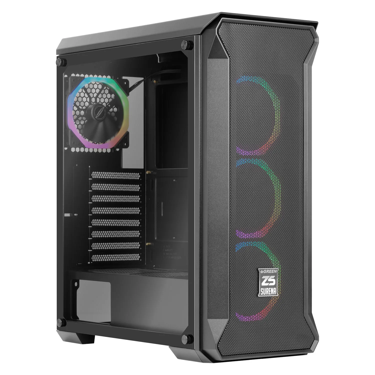 کیس کامپیوتر گیمینگ گرین مدل Z5 SURENA