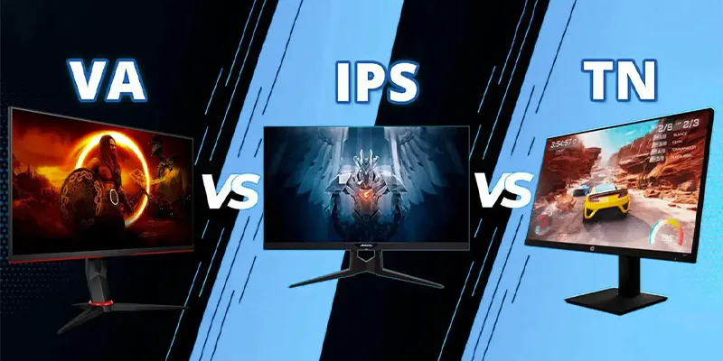 تفاوت مانیتورهای IPS و VA در چیست؟