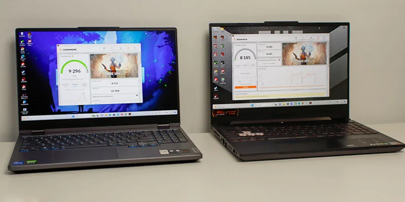 مقایسه لپ تاپ با پردازنده اینتل و AMD