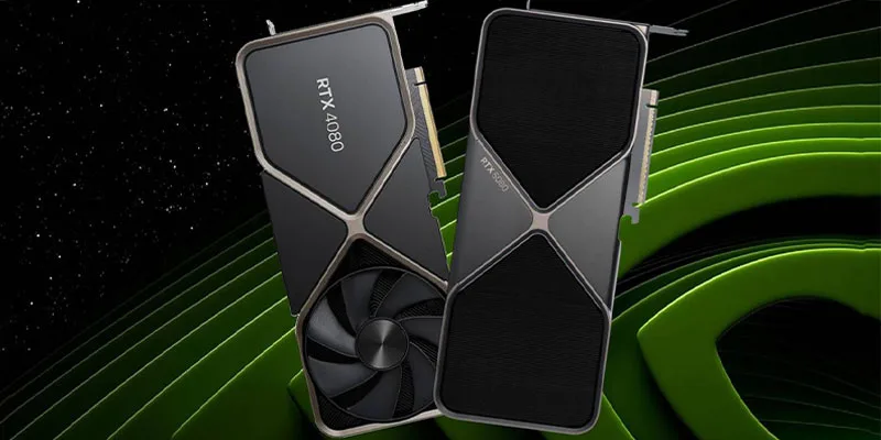 مقایسه کارت گرافیک RTX 5080 با RTX 4080