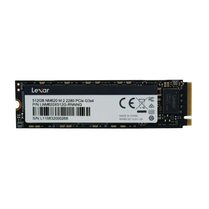 اس اس دی اینترنال لکسار NM620 ظرفیت 512 گیگابایت
