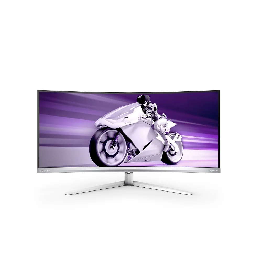 مانیتور گیمینگ خمیده 34 اینچ فیلیپس مدل Philips Evnia 34M2C8600 QD-OLED