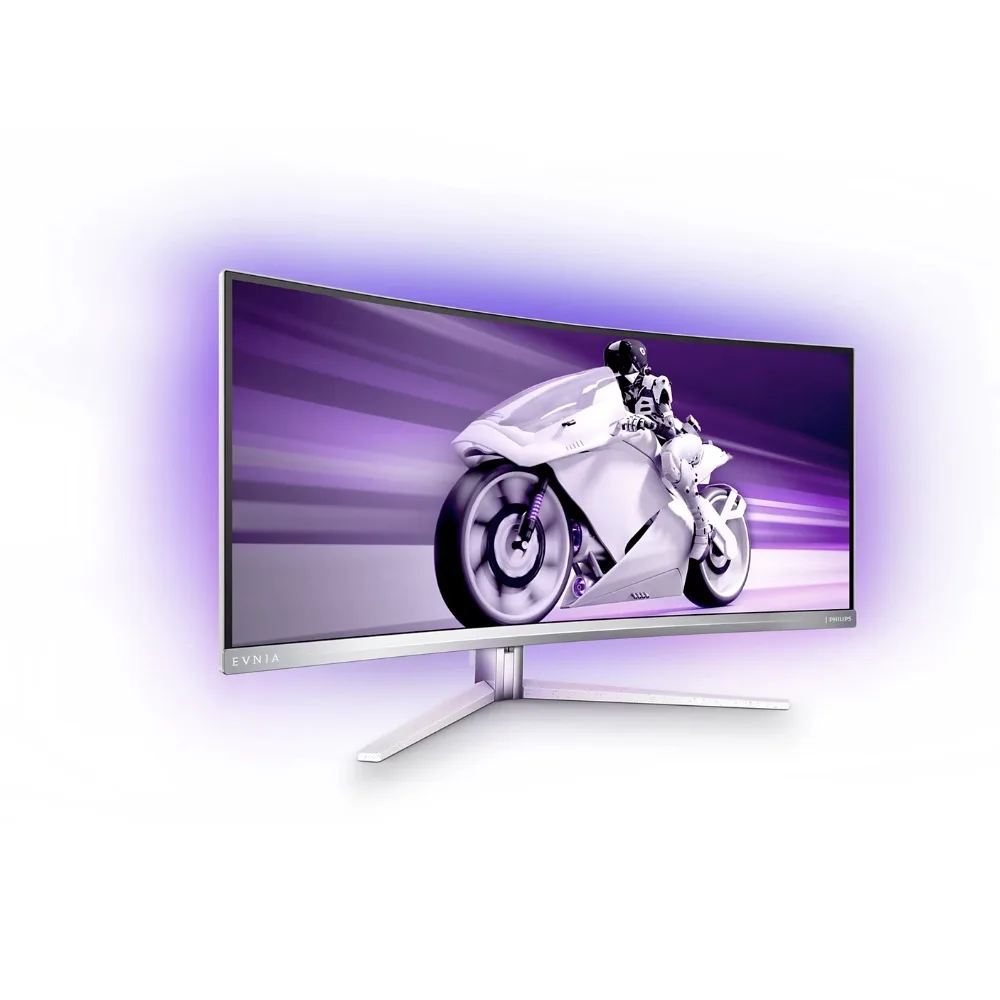 مانیتور گیمینگ خمیده 34 اینچ فیلیپس مدل Philips Evnia 34M2C8600 QD-OLED