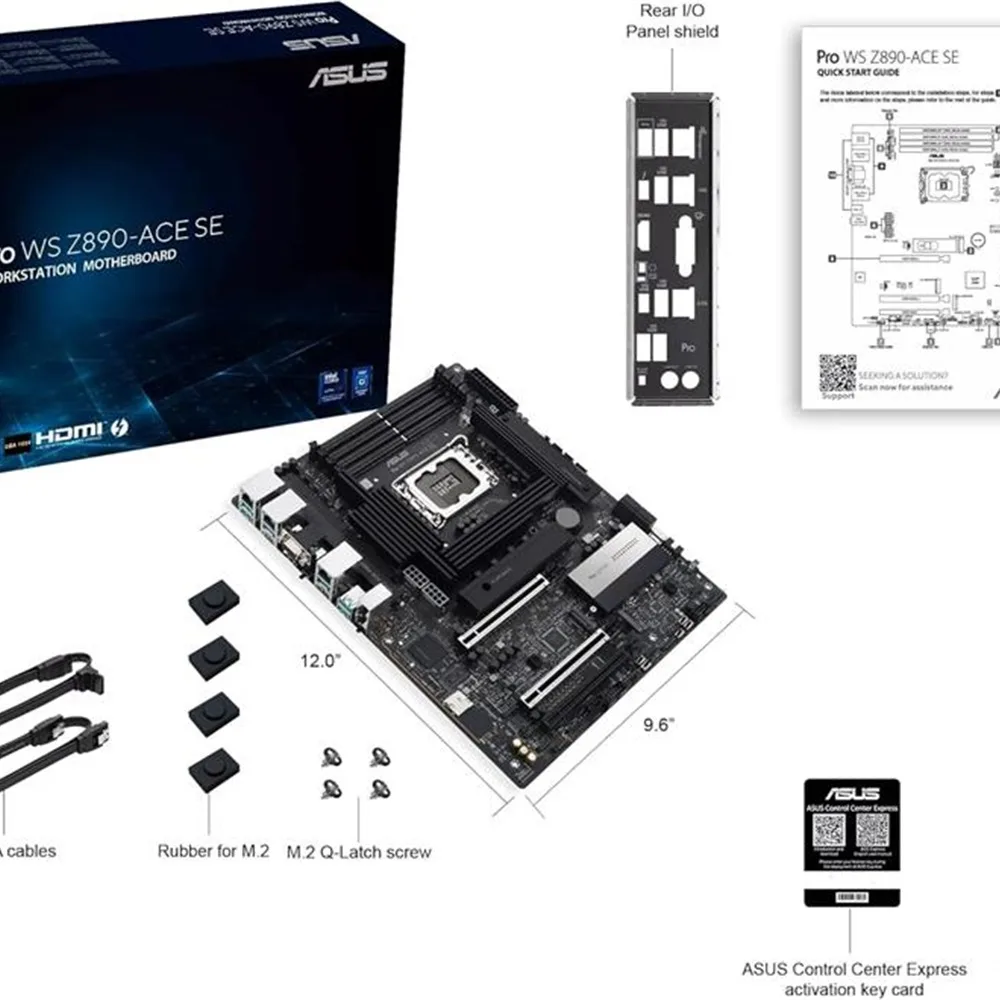 مادربرد ایسوس مدل ASUS WORKSTATION PRO WS Z890-ACE SE