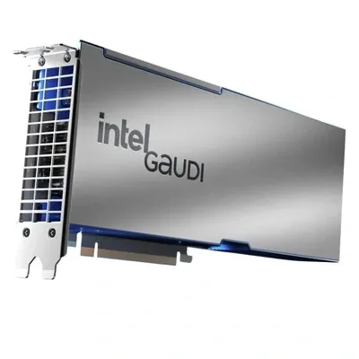 شتاب‌دهنده هوش مصنوعی اینتل Gaudi 3 PCIe حافظه HBM2e