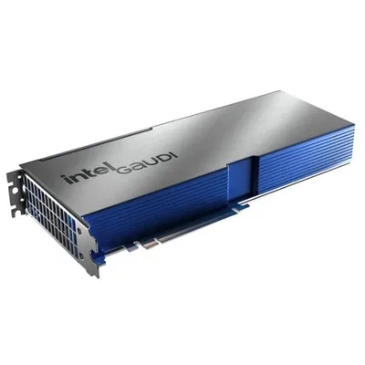 شتاب‌دهنده هوش مصنوعی اینتل Gaudi 3 PCIe حافظه HBM2e