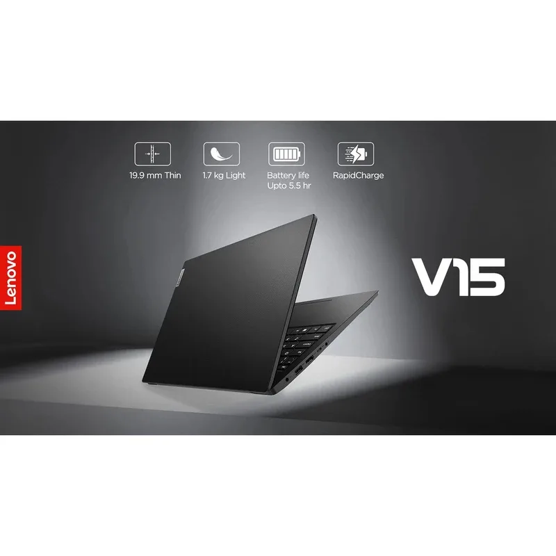 لپ تاپ 15.6 اینچی لنوو مدل V15 G2 IJL-Celeron N4500-8GB DDR4 2933MHz-256GB SSD-TN