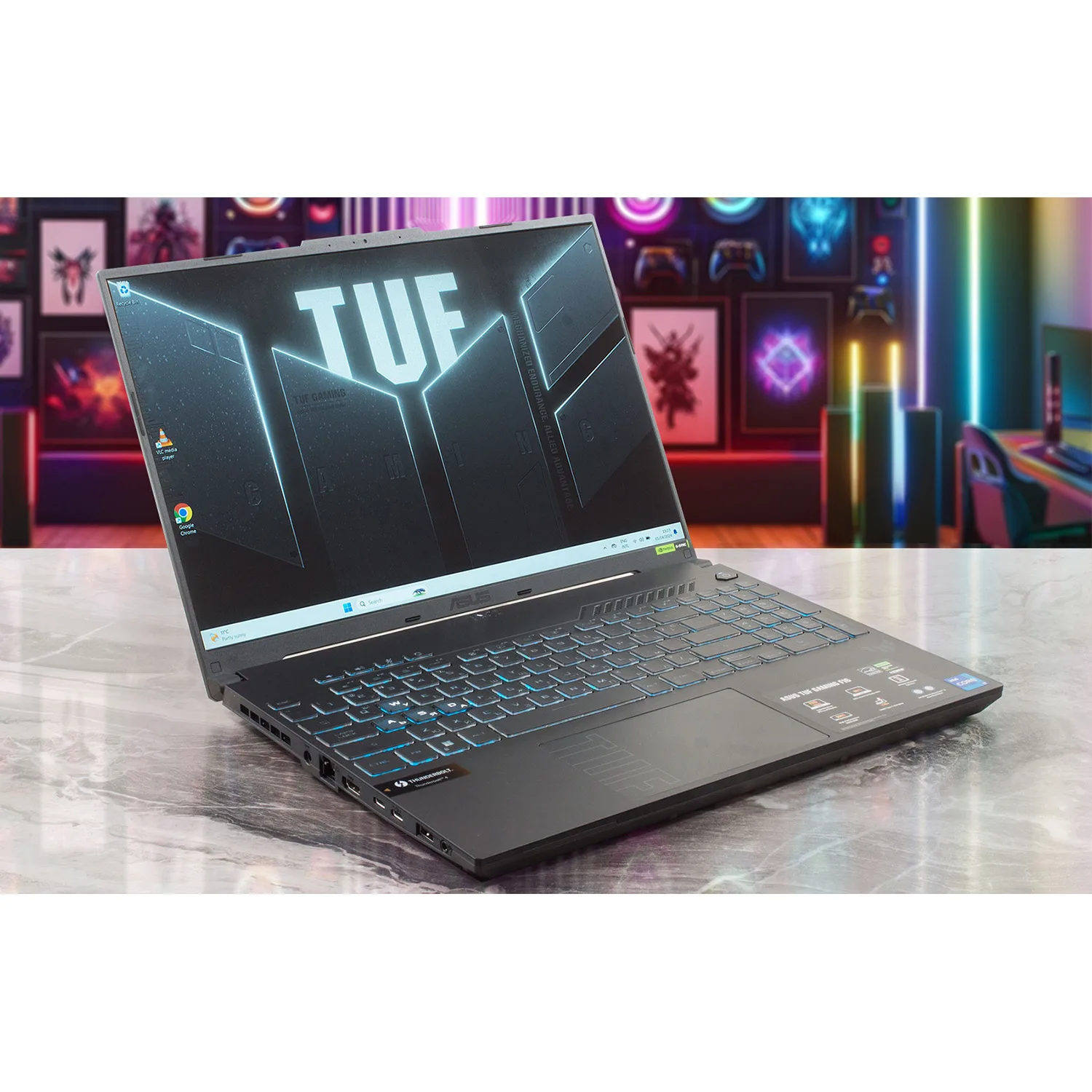 لپ تاپ 16 اینچی ایسوس مدل TUF Gaming F16 FX607VJ-Core 5 210H-RTX3050 6GB-16GB DDR4 3200MHz-512GB SSD-WUXGA 144Hz
